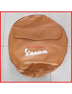 Funda rueda de repuesto Marr&oacute;n camel