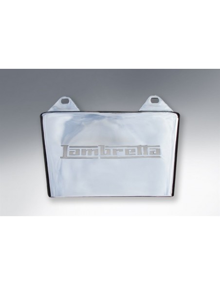 FALDON TRASERO ACERO INOX LAMBRETTA