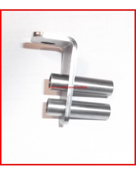 Soporte terminal de camisas Vespa antigua