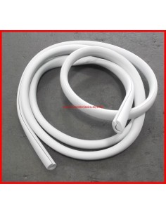 Goma bordon Gris para una moto