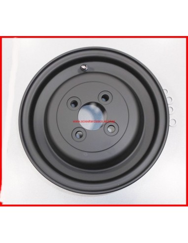 Llanta 350x8 tubeles negra