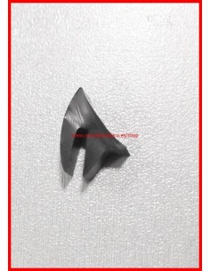 goma-cofano-de-color-negra-ancha 2