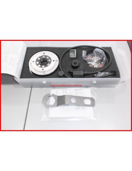 KIT encendido electr&oacute;nico VARITRONIC Vespa bocolo
