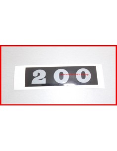 Pegatina 200 de Vespa TX
