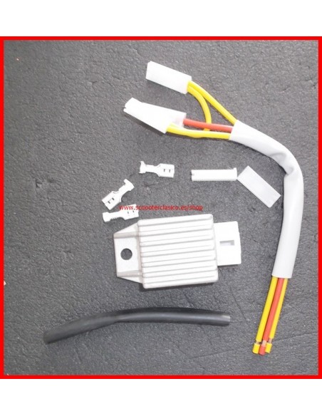 Regulador de corriente de 4 tomas