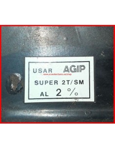 Pegatina aceite AGIP