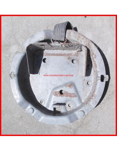 Soporte de la rueda de repuesto con bateria