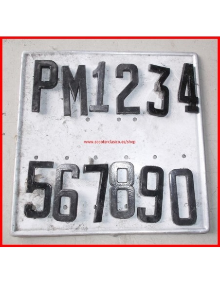 Motor de Vespa PX 125 de correos