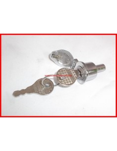 Cerradura direccion con tapa Lambretta