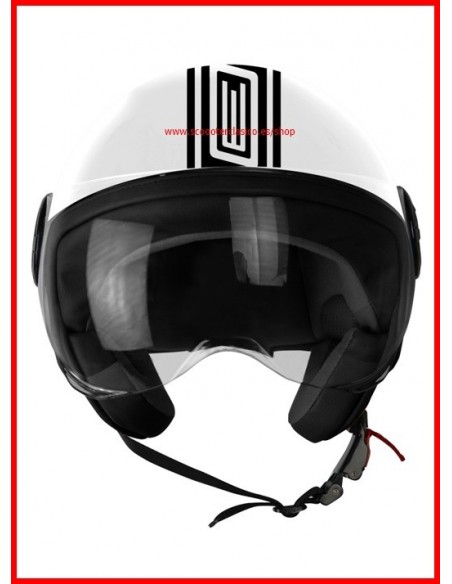 Casco Tipo Jet Urbano NEGRO