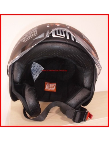 Casco Tipo Jet Urbano NEGRO