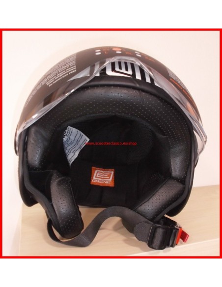 Casco Tipo Jet Urbano NEGRO
