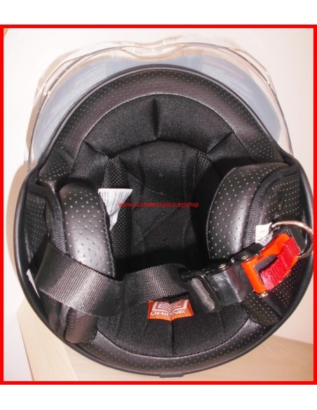 Casco Tipo Jet Urbano NEGRO