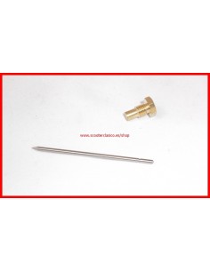 Aguja boya y cono carburador lambretta LD