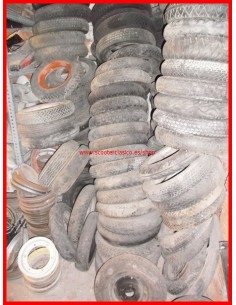 LLanta y cubierta de Vespa Usada