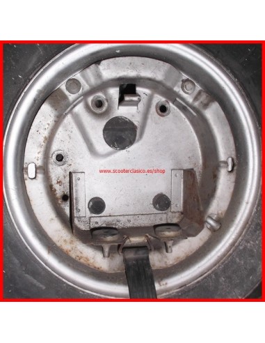 Soporte de la rueda de repuesto con bateria