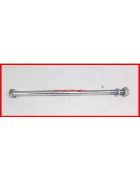 Tornillo eje motor Vespa con tuerca