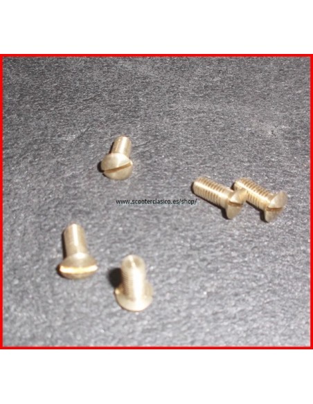 Tornillo de carburador lat&oacute;n