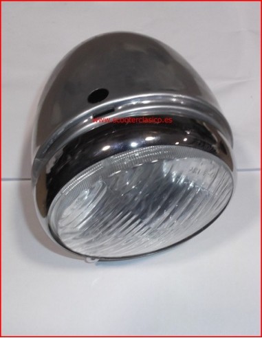 Faro en el guardabarros 105mm aluminio Faro en el guardabarros 105mm aluminio