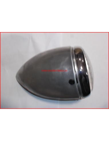 Faro en el guardabarros 105mm aluminio Faro en el guardabarros 105mm aluminio