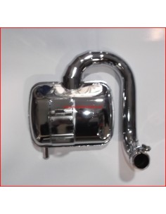 Silenciador SIP ROAD Vespa Cromado 2