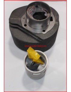 CILINDRO Y PISTON VESPA 200 ( ROTO)