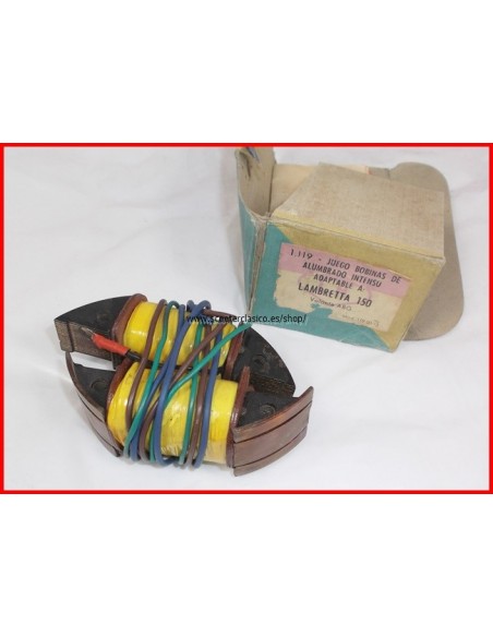Juego de bobinas de Lambretta LI