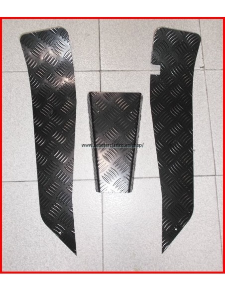 Chapas suelo Vespa PK aluminio