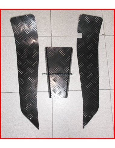 Chapas suelo Vespa PK aluminio