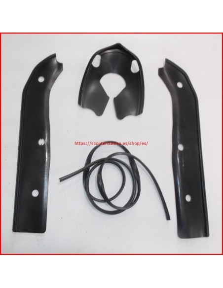 Juego gomas delanteras lambretta Lince negras