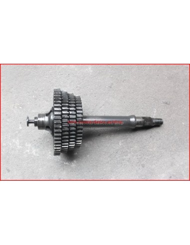 Eje secundario con pi&ntilde;ones Vespa 150...
