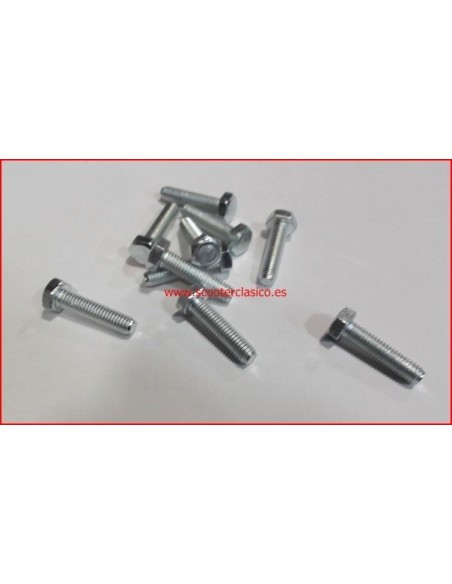 Tornillo hexagonal de 5mm cincado