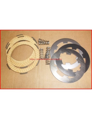 Juego discos de embrague completo...