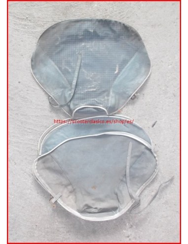 Funda asiento delantero Gris cuadros