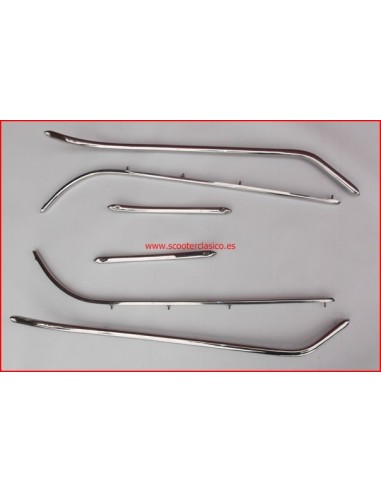 Kit canaletas de Vespas en acero inox