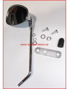 Espejo de varilla ovalado