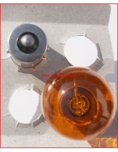 Bombilla Piloto en Ambar BA15S