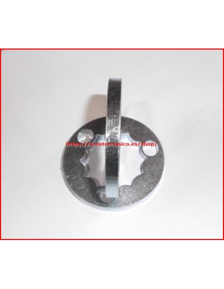 Arandela bloqueo tuerca eje trasero Lambretta mayor espesor