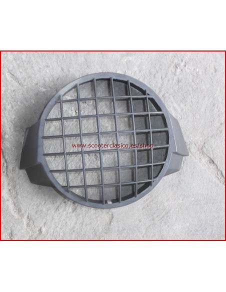 Rejilla faro Vespa 200 negra ancho