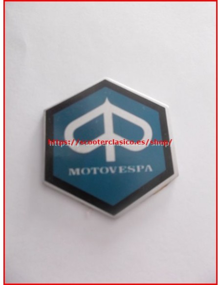 Anagrama MOTOVESPA hexagonal VESPA 200