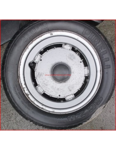 Embellecedor llanta Vespa negro