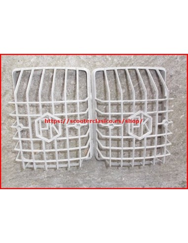 Rejilla Piloto trasero Vespa PK blanco
