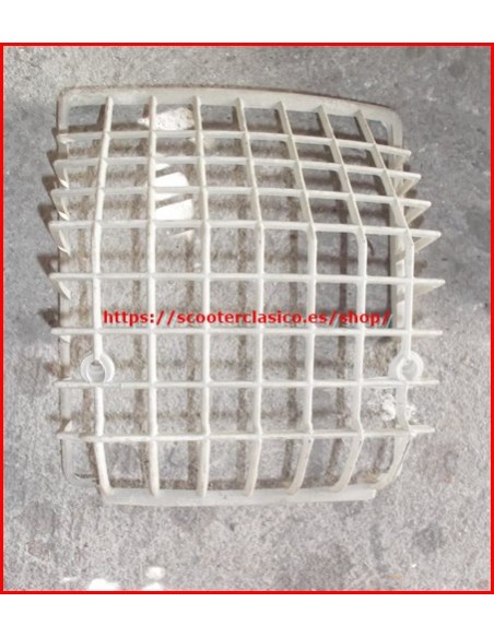 Rejilla Piloto de Vespa 200 Iris de color blanco