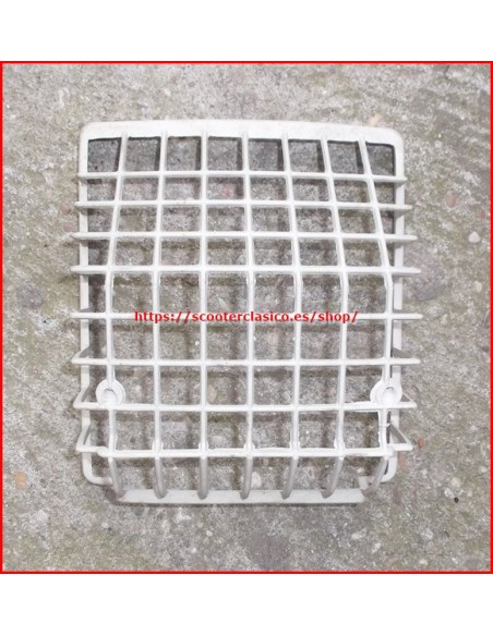 Rejilla Piloto de Vespa 200 Iris de color blanco
