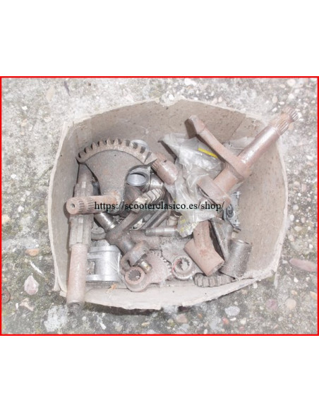 Pi&ntilde;on de arranque abanico Lambretta ORIGINAL