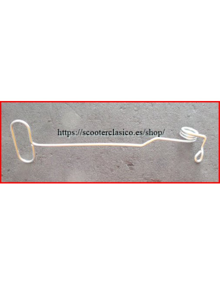 Tirador de starter Vespa Faro en el guardabarros