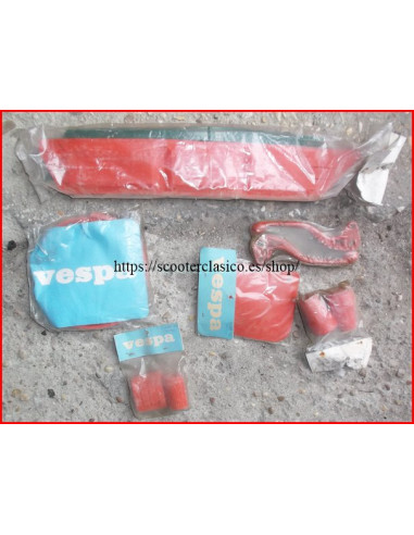kit gomas rojas Vespa PK