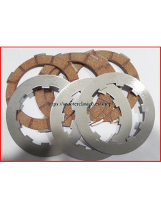 Juego discos de embrague...