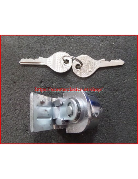 Cerradura direcci&oacute;n Vespa Redonda Neiman