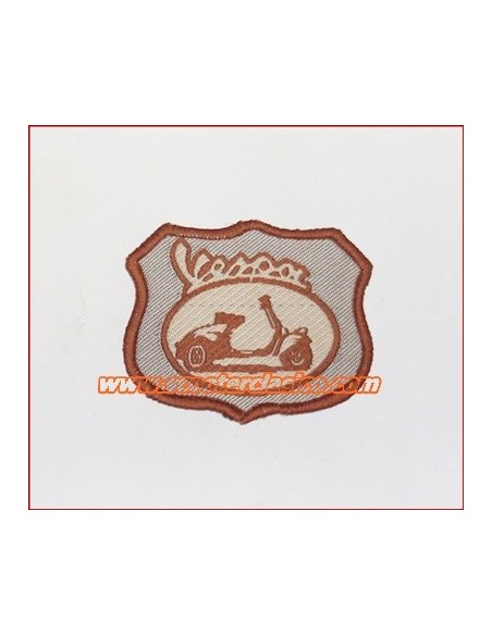 parche-escudo-vespa-marron